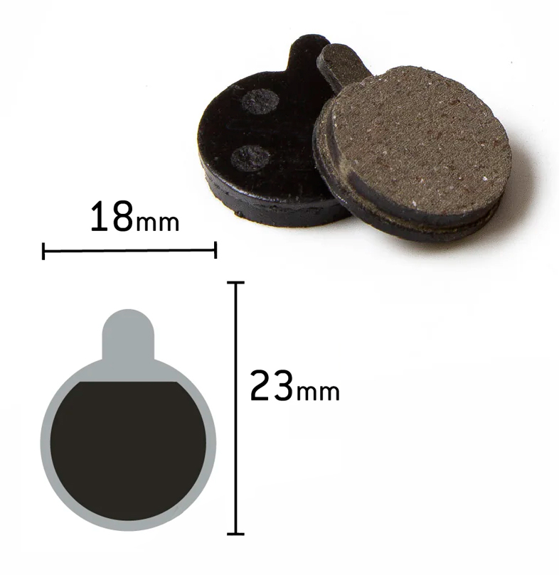 PASTILLA FRENO CLARKS ORGANICA APSE ZOOM ARTEK..